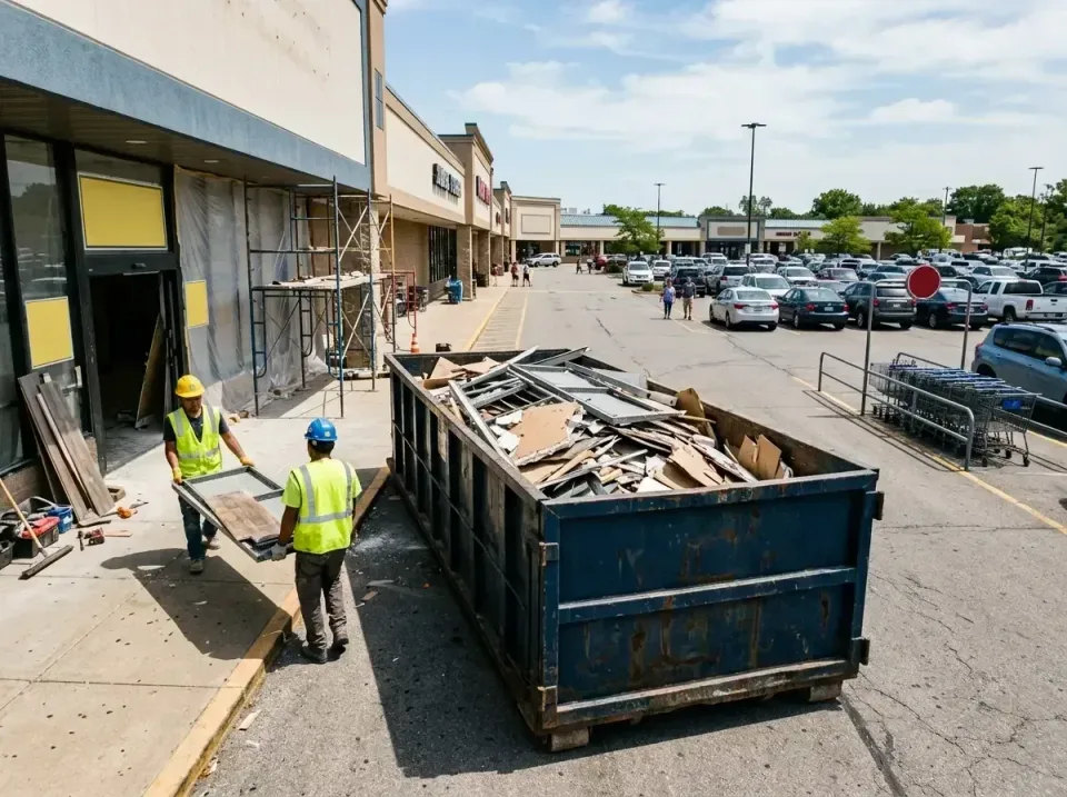 retail-store-renovation-debris-003 — frequently asked questions, Roll-off Dumpster Rentals in Bradley, IL